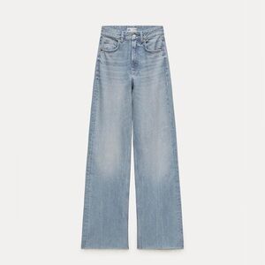 NWT Zara high rise wide leg jeans